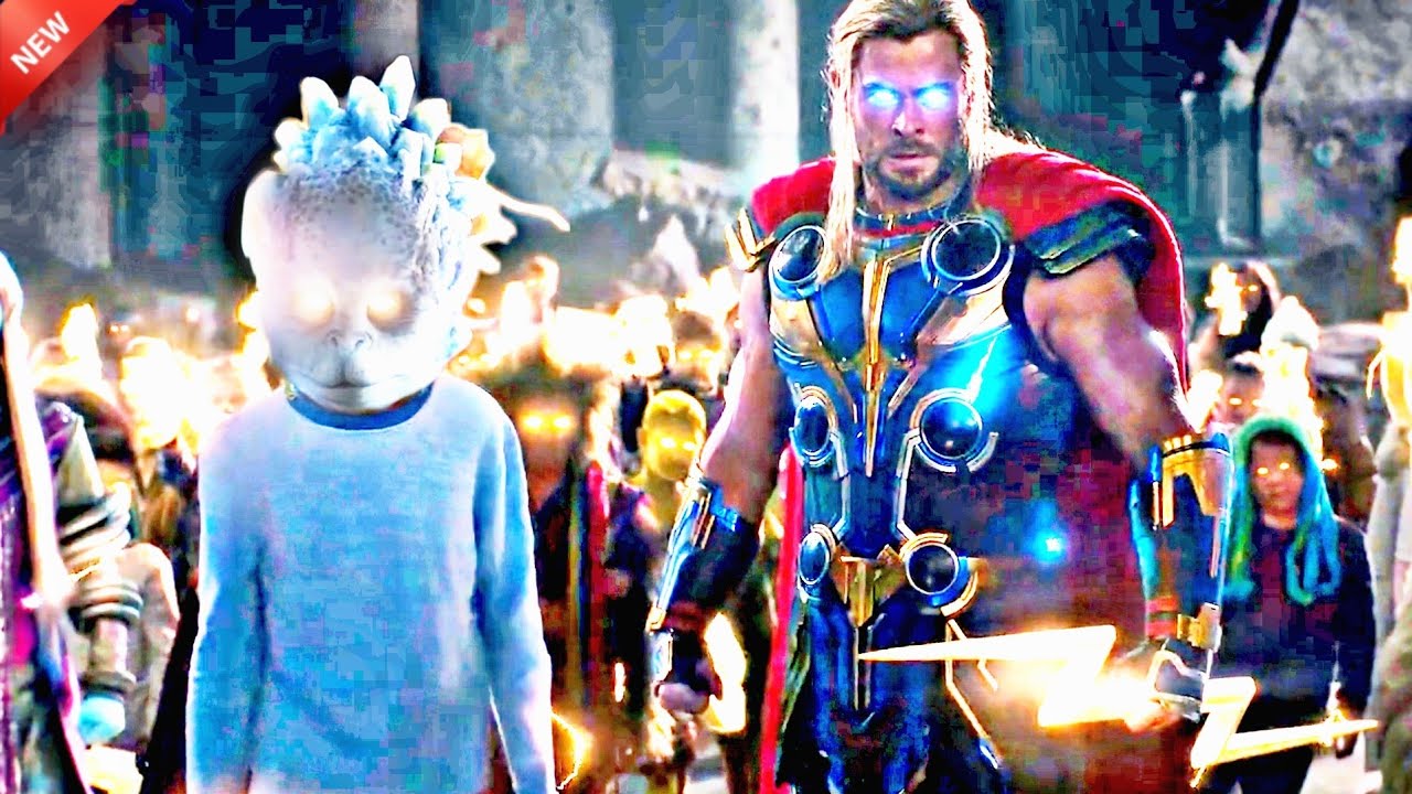 Thor creates an army of children so that he can face the dark creature. हिन्दी