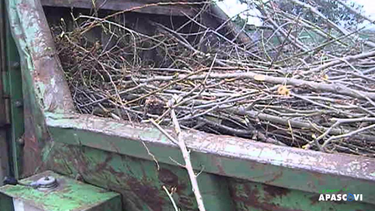 Apascovi Jardinería, Puesta en Marcha Trituradora Willibald 2500S MZA,28/02/14.