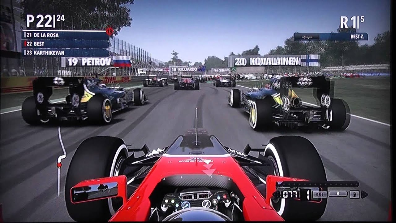 F1 2012 Gameplay Saison Challenge Vollversion, PS3