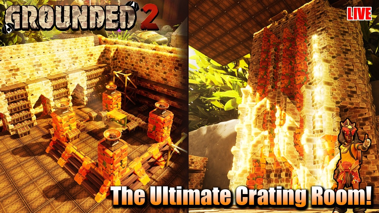 This Might Be the Best Crafting Room Yet | Grounded 2 Mega Tower
