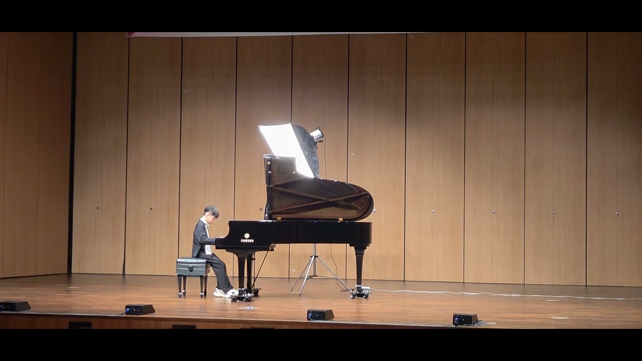 5학년 콩쿨 Dennis Alexander-Toccata Alla Tarantella 대상