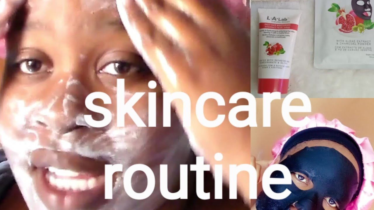 Skincare routine | L▪︎A▪︎Lab products | South African YouTuber | Lungile