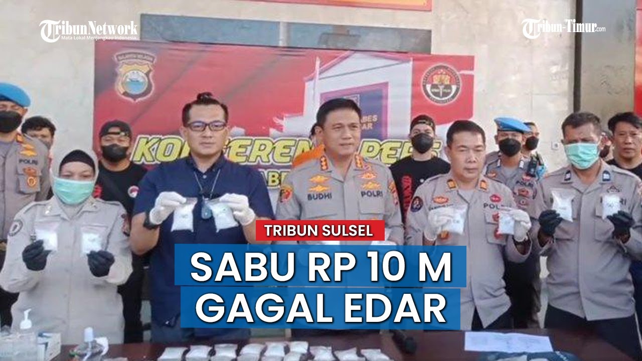 7,4 Kilogram Sabu Gagal Edar di Makassar