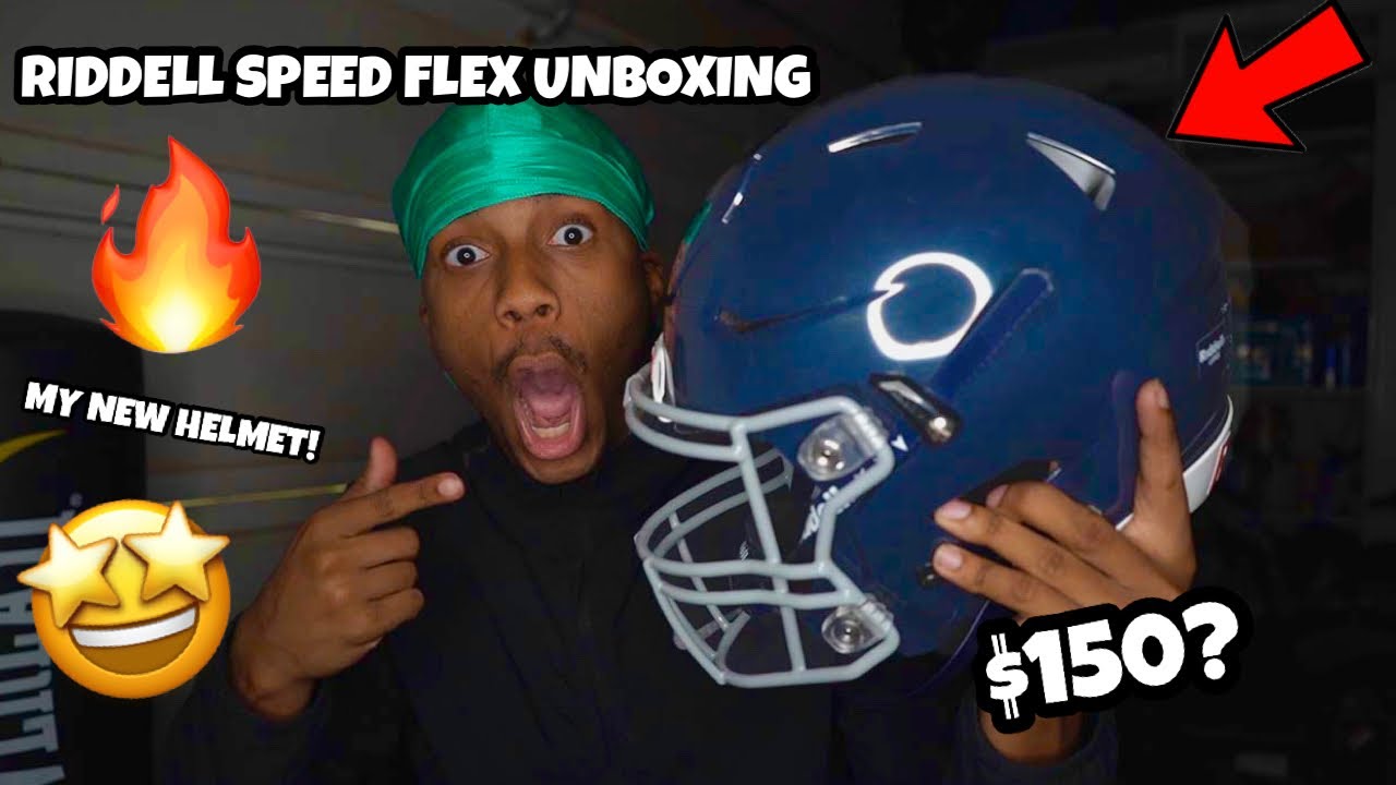 Unboxing My New Football Helmet!🤩🔥*$150 RIDDELL SPEEDFLEX UNBOXING*