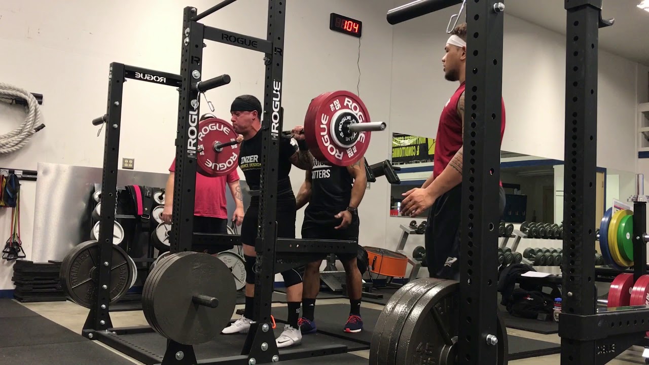 RPE 9 squat and bench