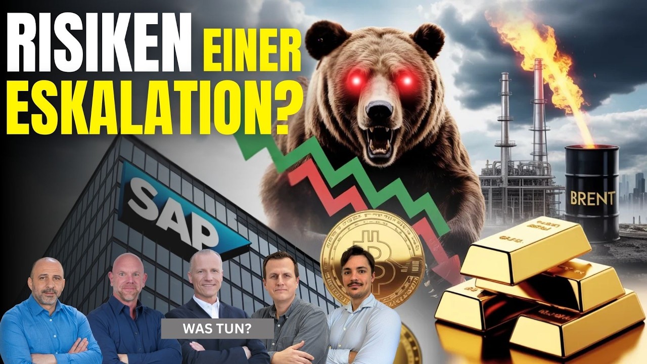 Crasht der Markt erneut? | Bitcoin | Brent Öl | DHL | SAP | Adidas | Alzchem | Gold | Silber