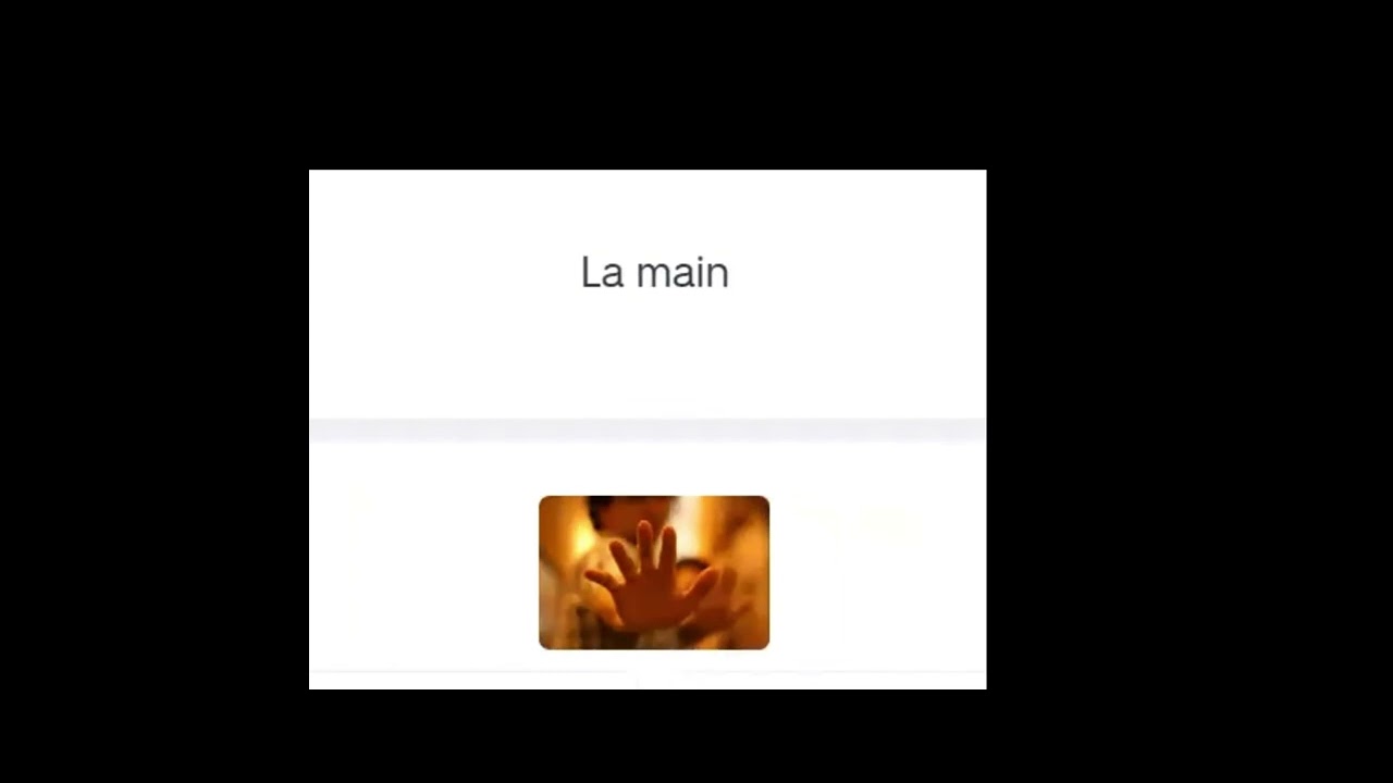 Le corps humain