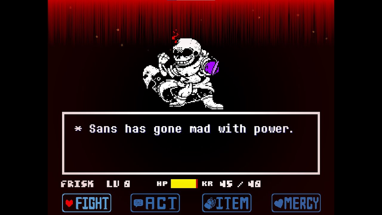 Dusttrust Sans Fight Phase 2 Remake!