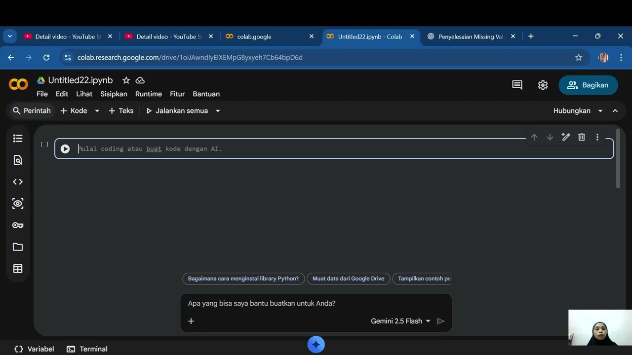 UAS SAINS DATA PART I CARA MEMBERSIHKAN DATA (MISSING VALUE)