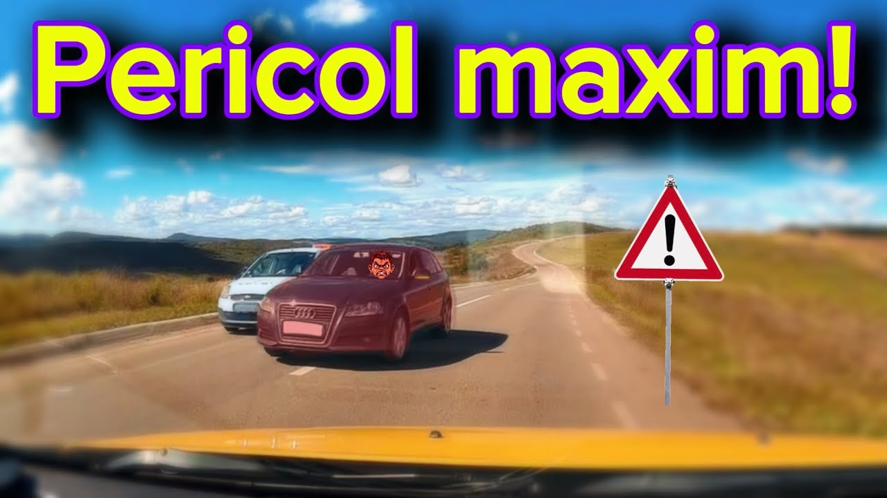 Soferi agresivi, hartuiri in trafic si depasiri la limita | DashcamVideosRomania | #009 #dashcam