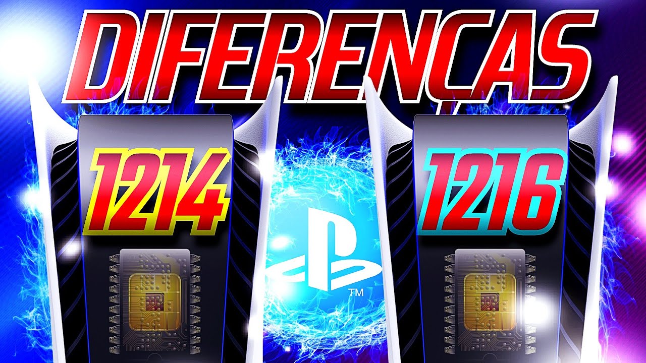 ✅NOVO PS5 CFI-1214A [CFI-1216A] DIFERENÇAS. QUAL MELHOR MODELO?