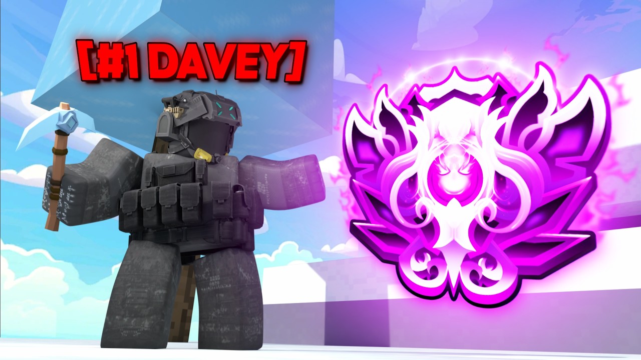 Я разнес ВСЕ рейтинговые лобби как Davey №1 в Roblox Bedwars #RobloxBedwars