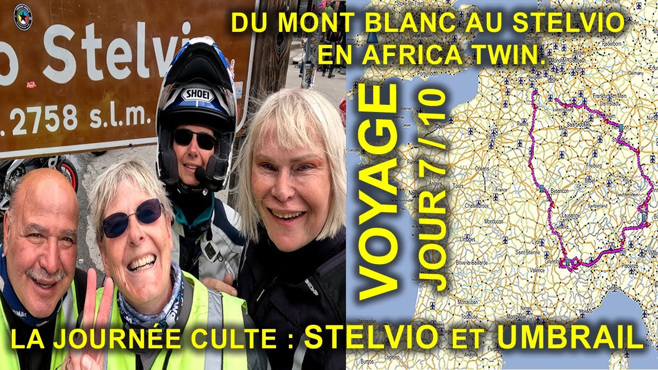Du Mont Blanc au Stelvio en Africa Twin: Journée culte: Stelvio & Umbrail : cols ultimes - Jour 7/10