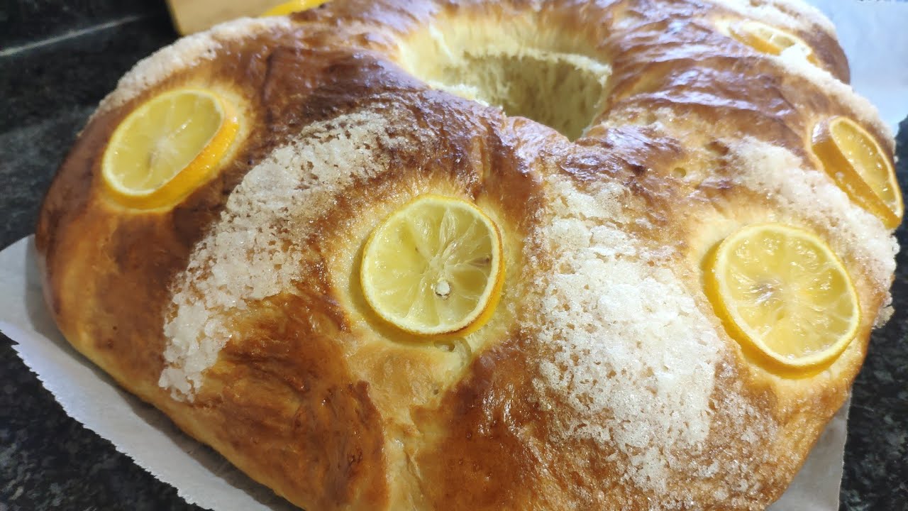 Roscón de Reyes 🐫 de anís y limón 🍋