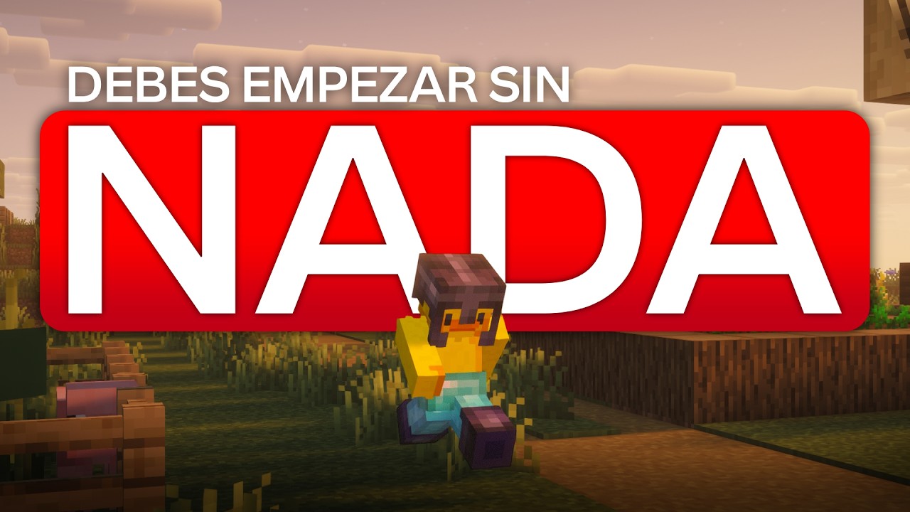 El arte de EMPEZAR sin NADA.