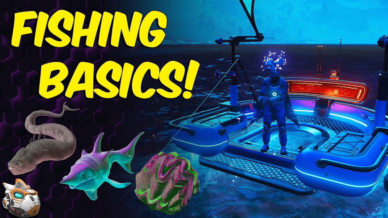 How To Fish In The No Man's Sky Aquarius Update!