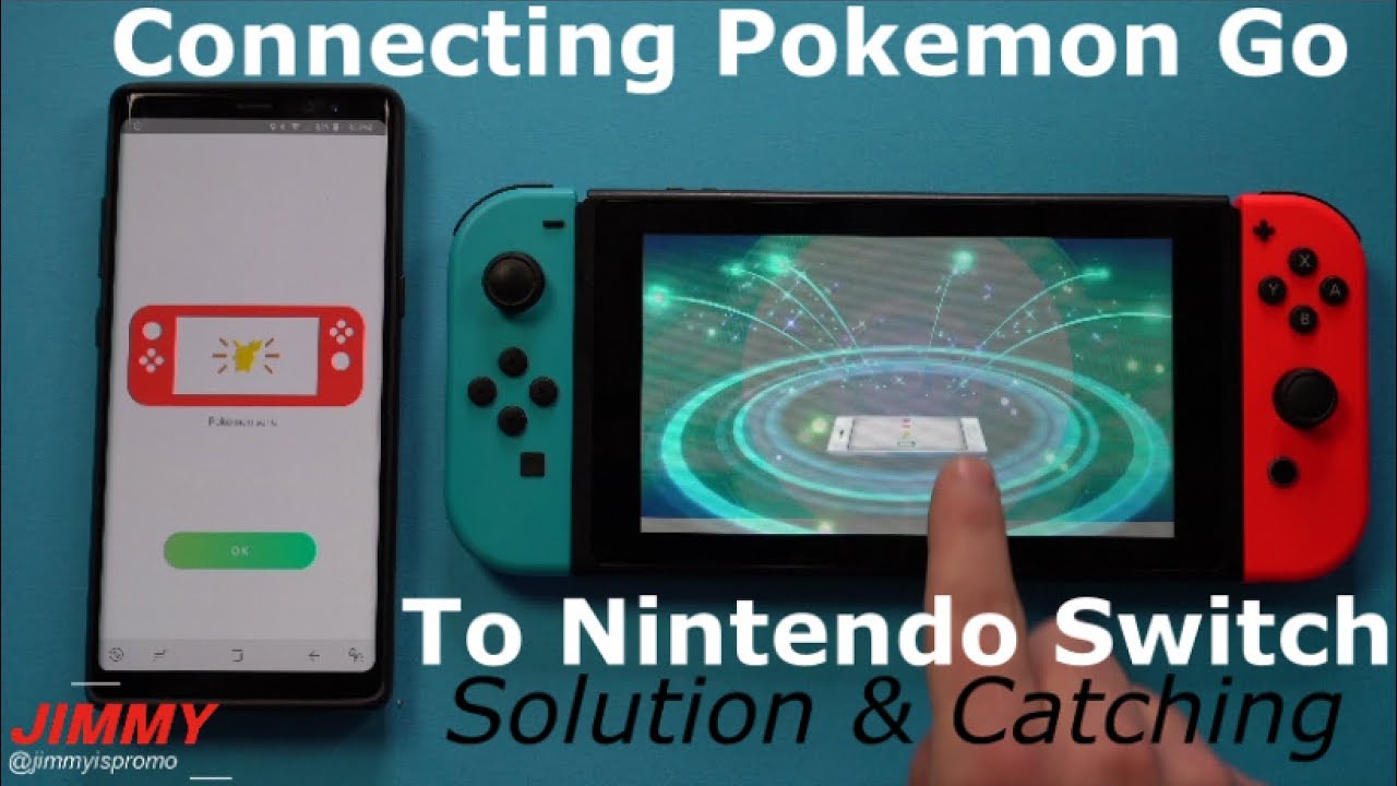 Connect Pokemon Go To Nintendo Switch SOLUTION! (Plus Catching Meltan)