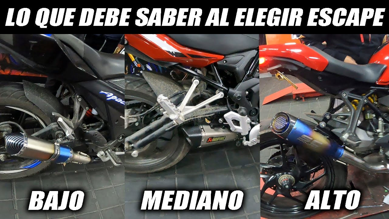 LO que DEBE SABER al elegir el SONIDO de una MOTO 🔥🔥 Fullgass