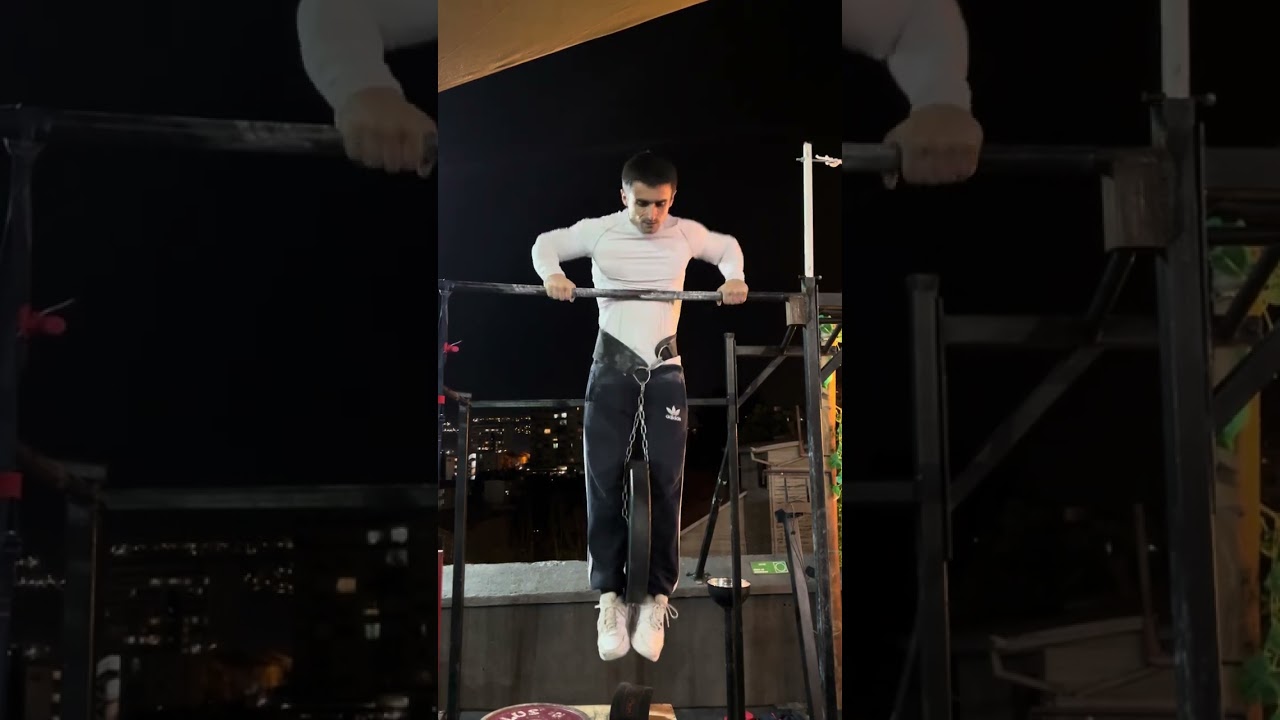 10 MUSCLE UPS - 10 BARDIPS - 10 PULL UPS (+10 KG / 25 LB)