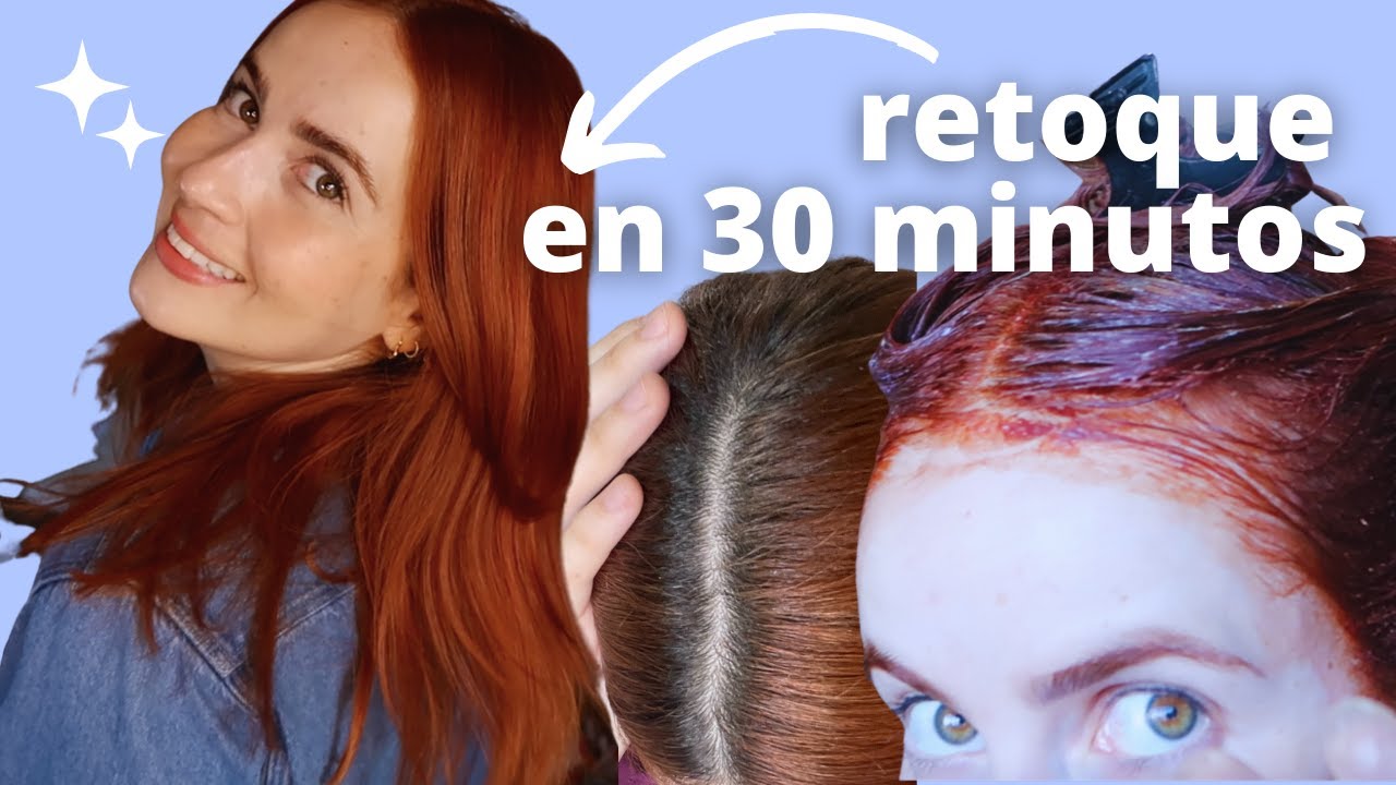 🤩RETOQUE DE RAICES COBRIZO - hazlo en casa!🥕