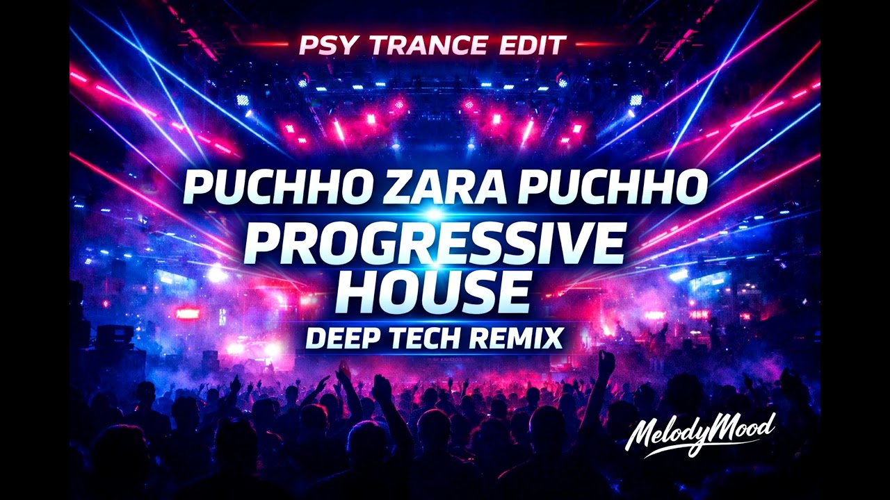 Puchho Zara Puchho (Progressive House Remix) | Deep Tech x Hard Techno | Psy Trance Edit 2026