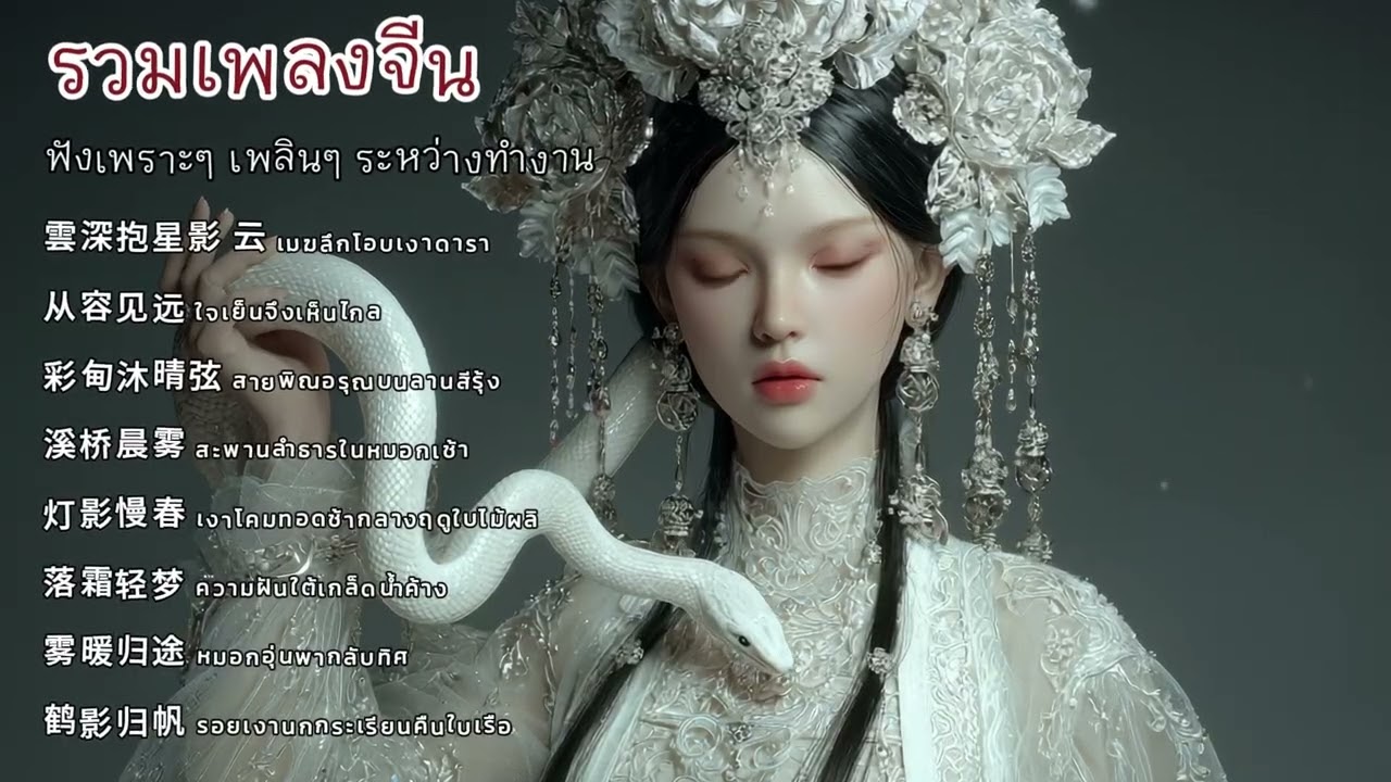 รวมเพลงจีนฟังสบายทั้งวัน | Mix All-Day Easy Chinese Songs Song Collection | 全天轻松中文歌曲合辑
