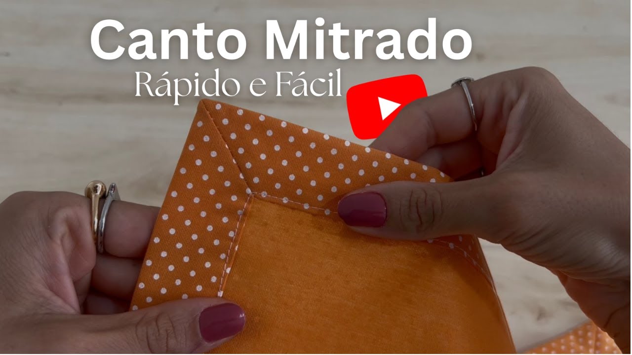 Acabamento de canto mitrado rápido e fácil