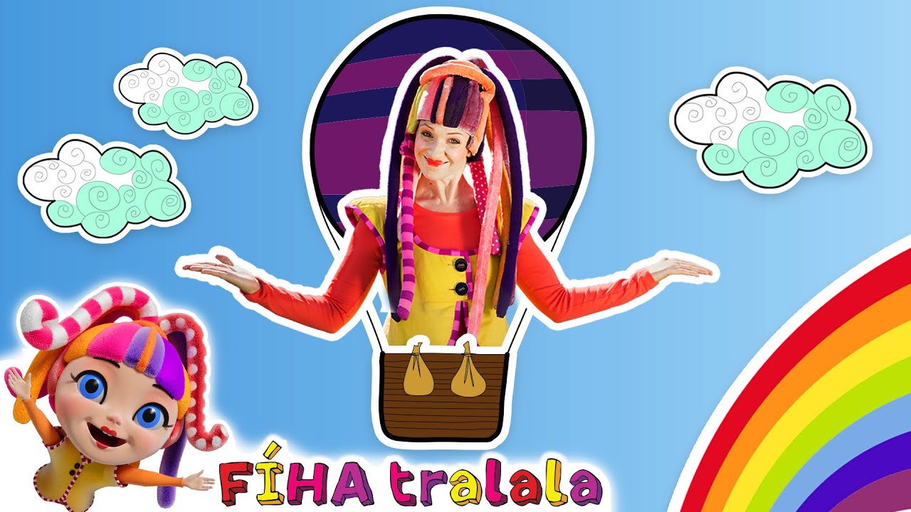 FÍHA tralala 🌟FAREBNÝ SVET CELÝ FILM! 🎬 Detské pesničky a rozprávky po slovensky pre najmenšie deti💖