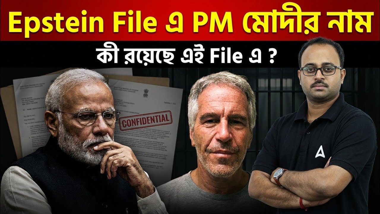 Epstein File এ PM মোদীর নাম | কী রয়েছে এই File এ ? Epstein Files Explanation | SKILL BANGLA