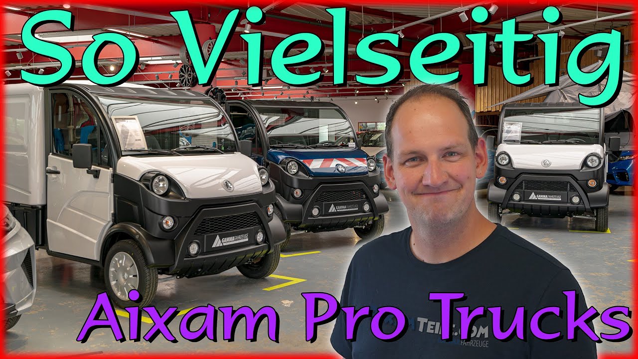 Was kann er nicht? Der D-Truck ist der vielseitigste Aixam!
