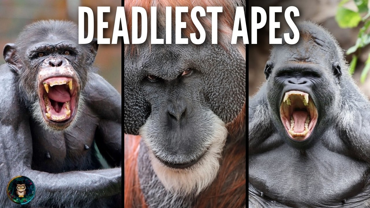 Ranking All 8 Great Apes From Least Deadly To Deadliest 🦍