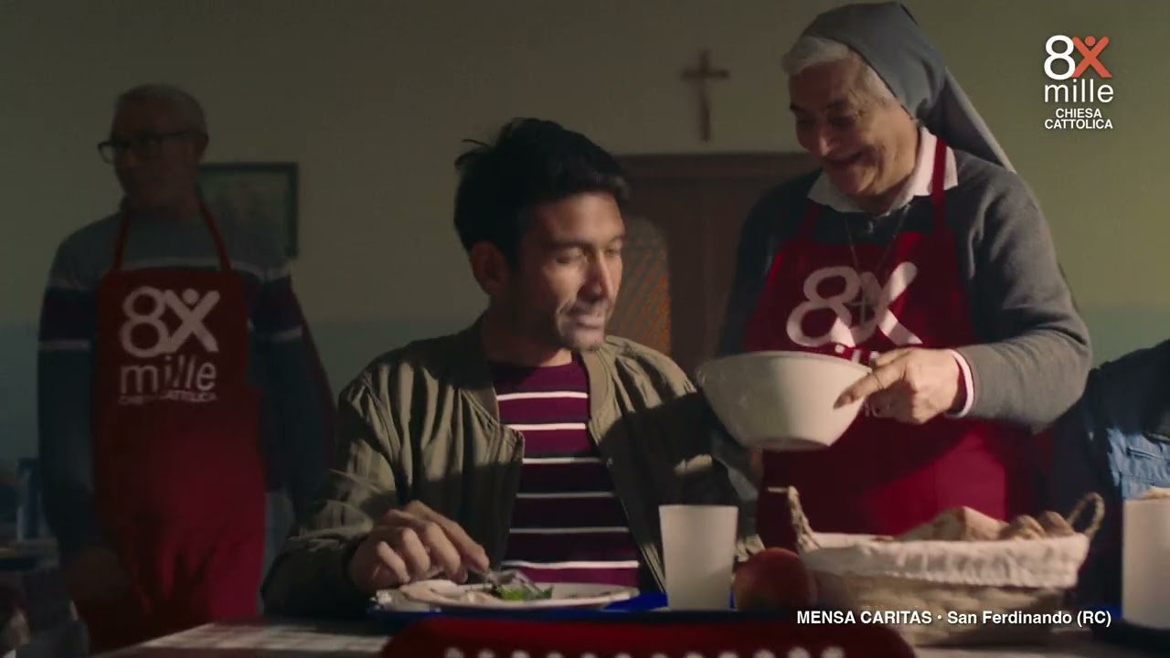8xmille alla Chiesa cattolica. Una firma che fa bene – Spot 2025 6’’ - Offrire conforto