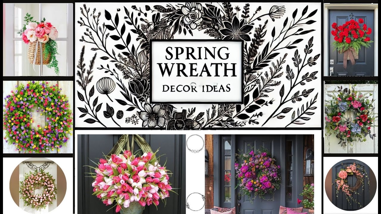 Eye-Catching DIY Spring Wreath Ideas for Front Door - 2025 Easter & Outdoor Friendly Styles!