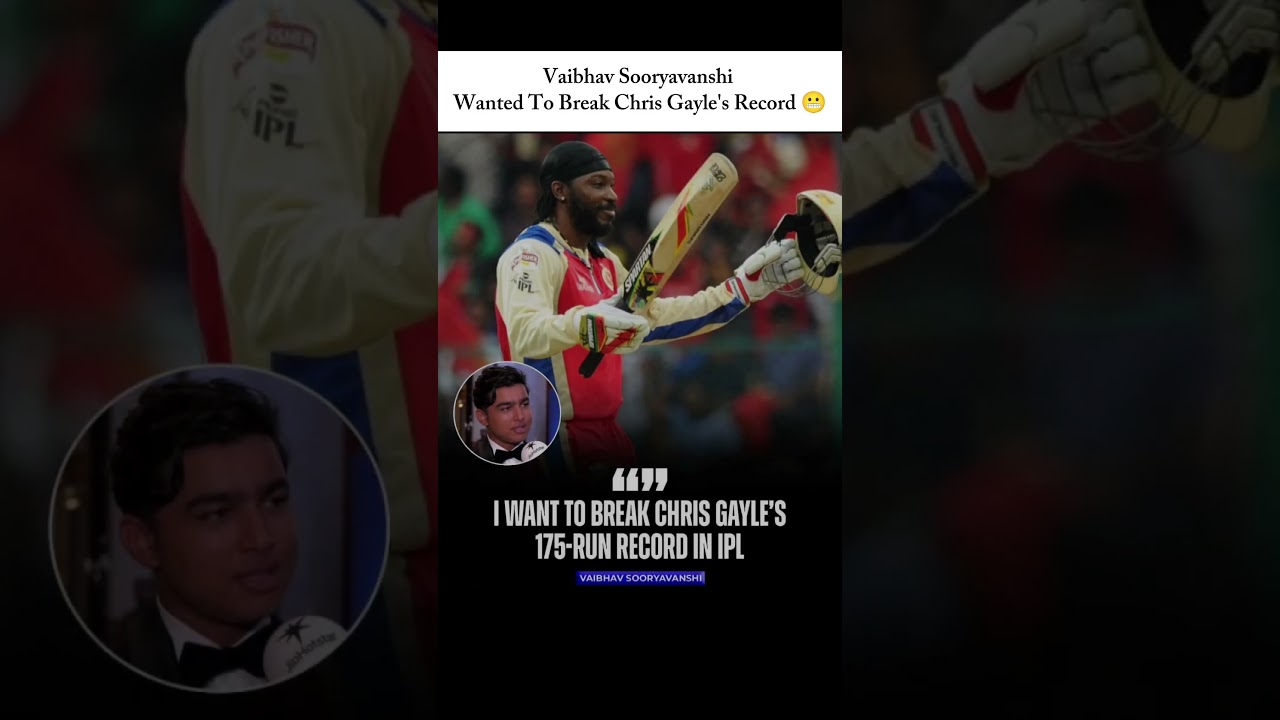 Vaibhav Sooryavanshi Dreaming Big 📈🥶