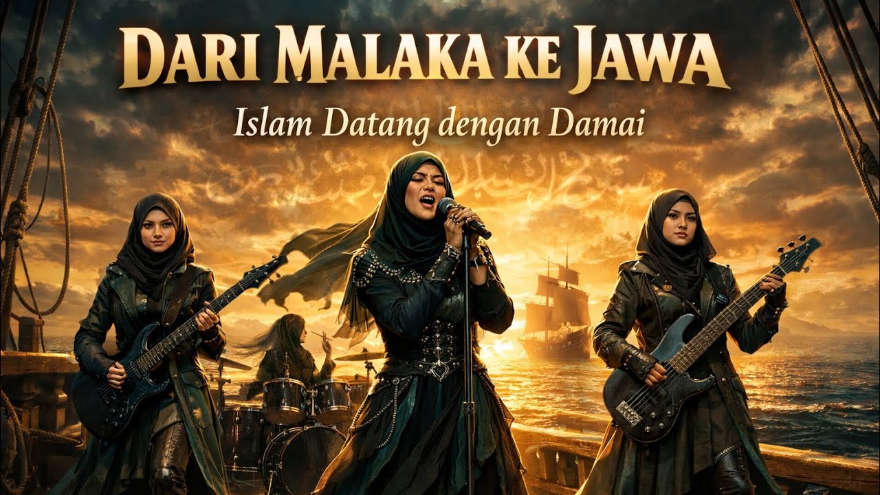 Dari Malaka ke Jawa – Perjalanan Dakwah Damai di Selat Nusantara | Islamic Metal 2026 #santrimetal 