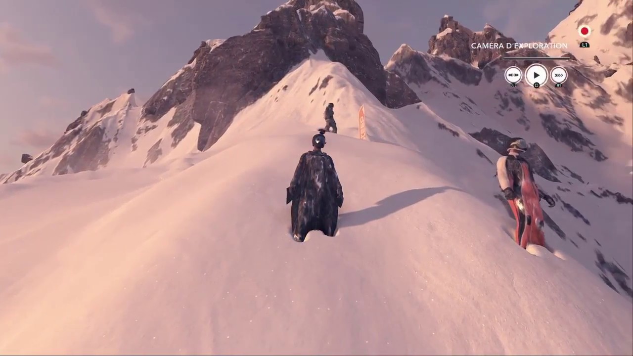 STEEP Wingsuit - Insane group jump 7 gaps and a forest