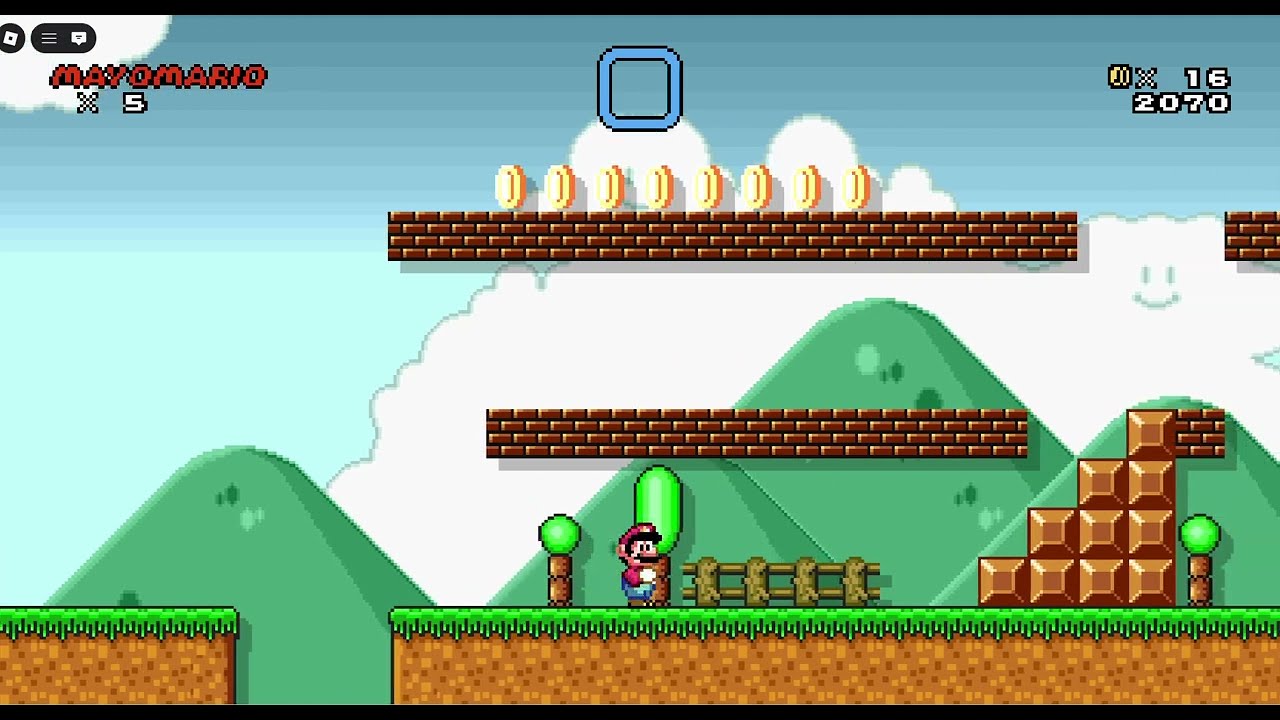 Super Mario World In Roblox Test Game Spade engine 5