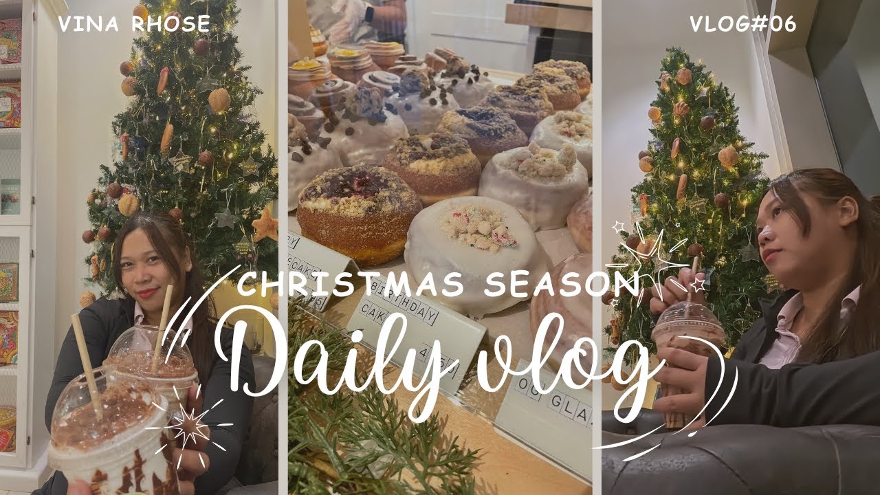 VLOGMAS | working as a barista, shopping + coffee | day in my life