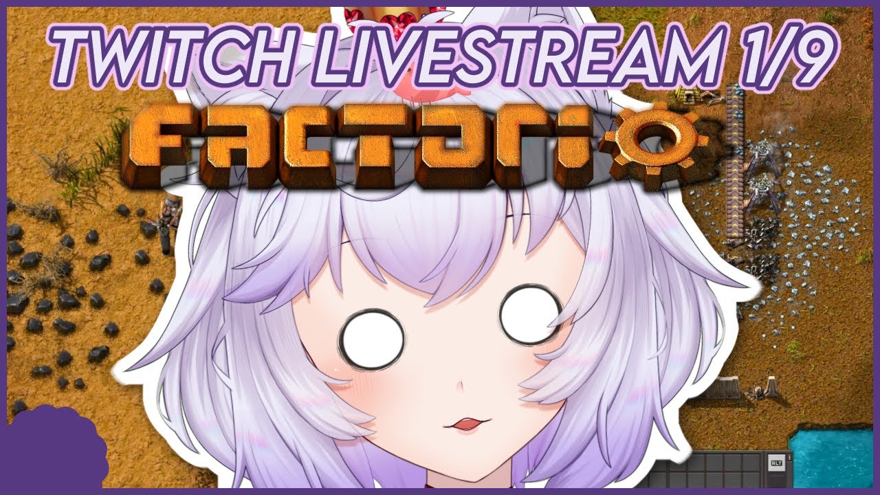 【 Factorio 】getting my brain expanded with frens / Twitch Livestream