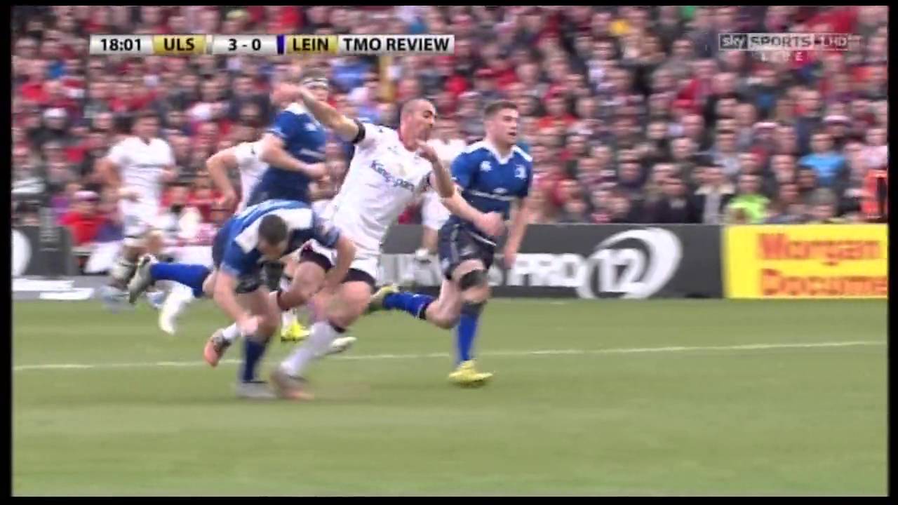 Ulster v Leinster 30/04/2016 Penalty Try