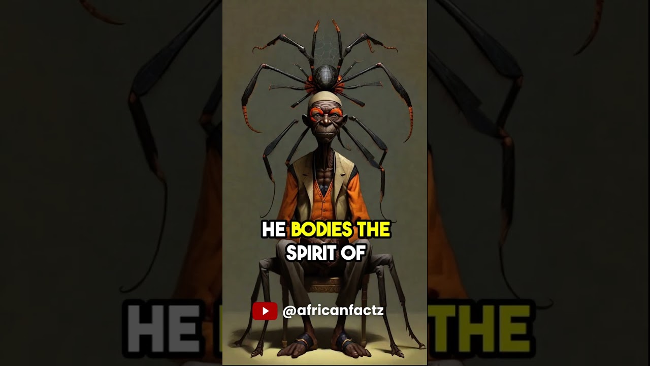Anansi The Spider Trickster god Of West African Mythology