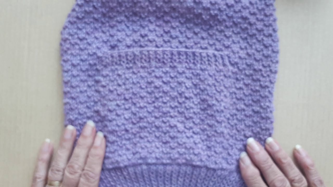 How To Set in an Insert Pocket in a Knitted Cardigan, Sheila's Knitting Tips