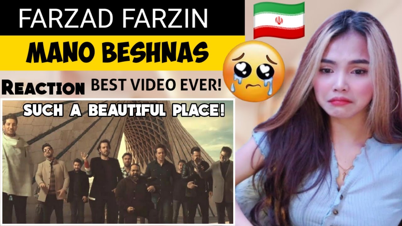 MANO BESHNAS- Official Video (FARZAD FARZIN & 40 Iranian Singers)|REACTION VIDEO