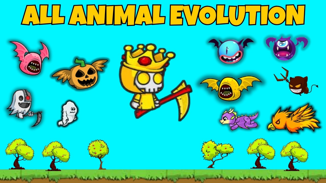 Full Evolution Showcase 🔥 Every Animal in EvoWorld.io (HALF)