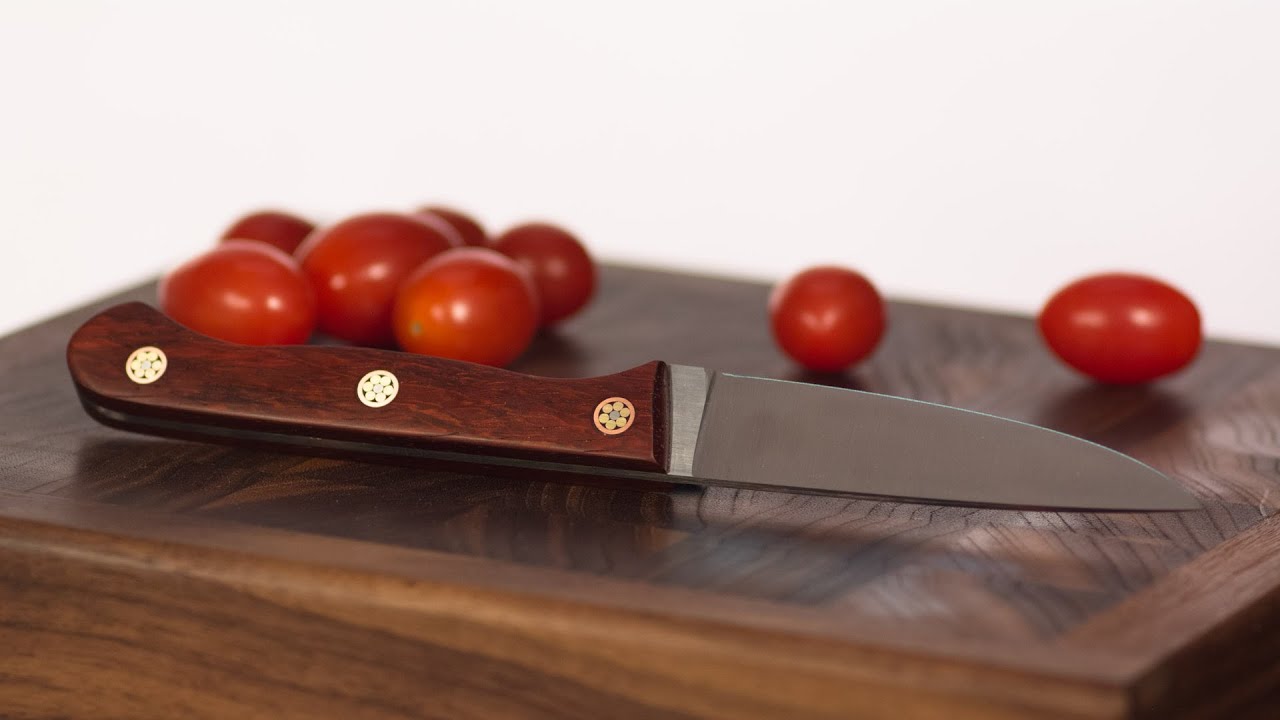 Making a Carbon Steel Paring Knife
