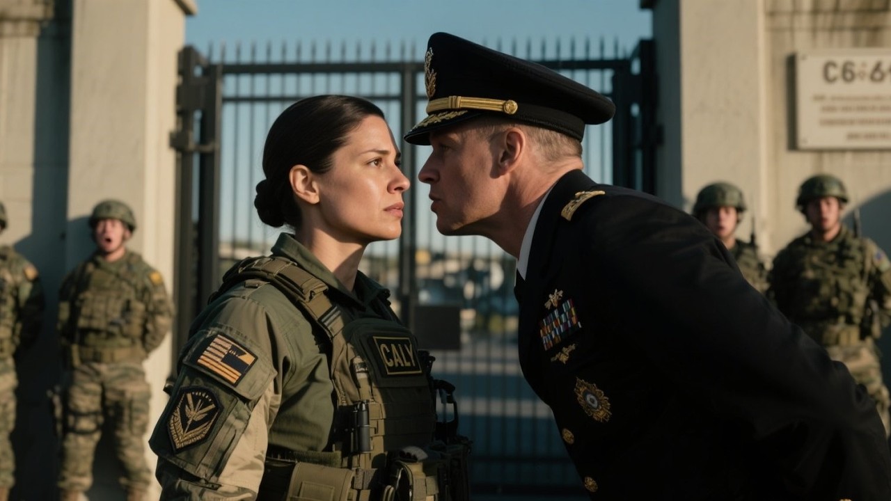 They Sent Her to Gate Duty as a Joke — Then Froze When the SEAL Admiral Whispered Her Call Sign