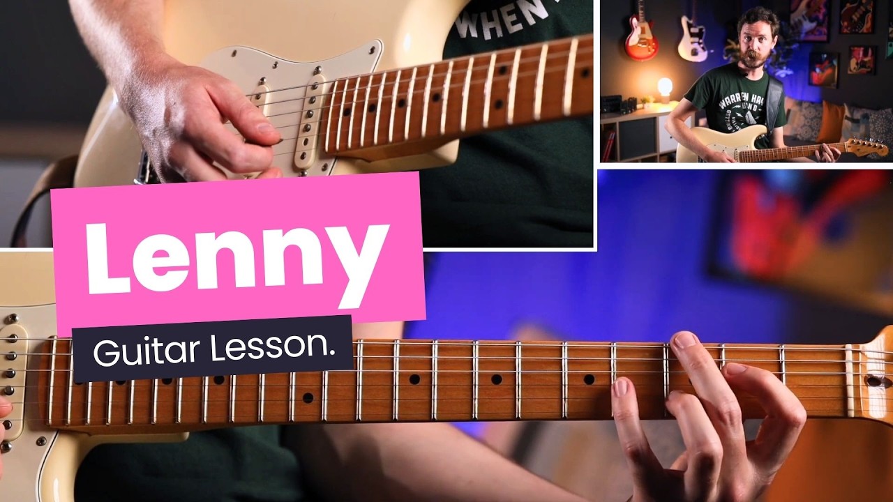 Как играть Ленни — урок игры на гитаре от Стиви Рэя Вона