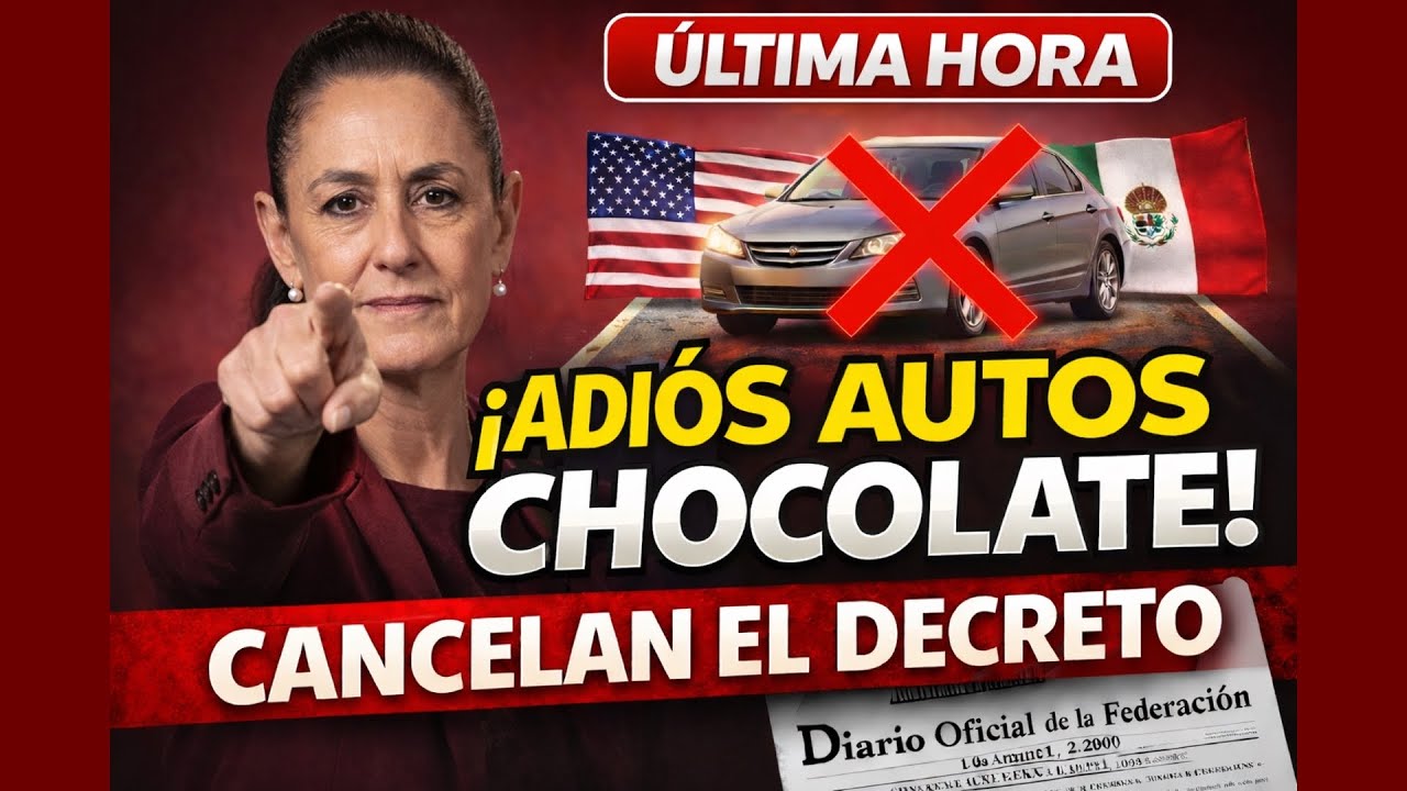 Cancelan el decreto de autos chocolate | Qué significa y a quién afecta