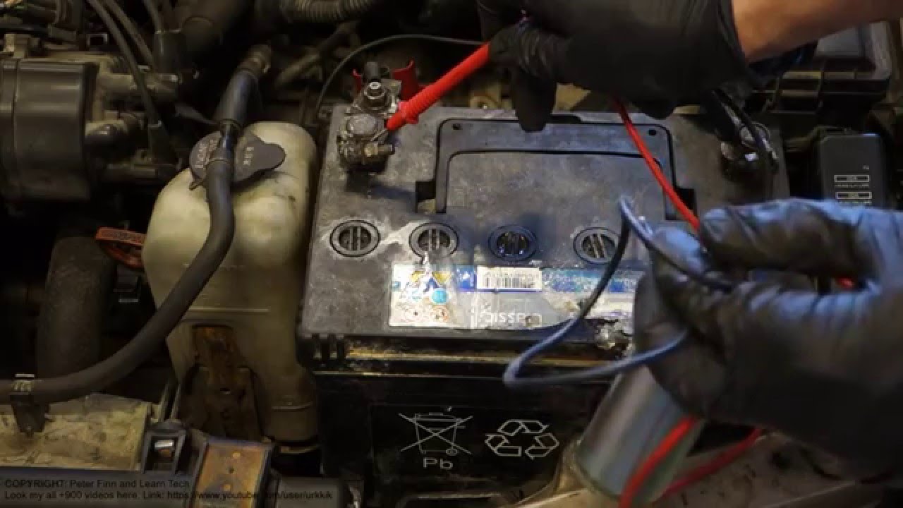 How to test car fuel pump motor
