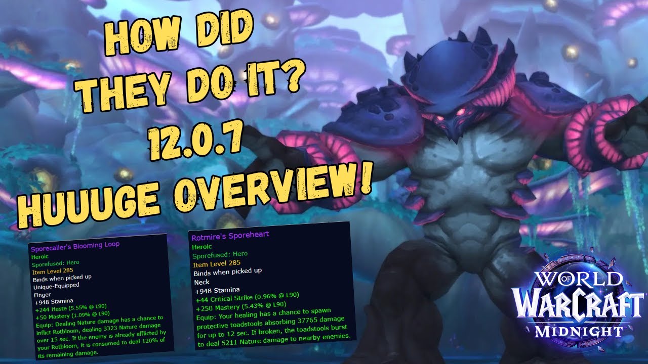 WoW Patch 12.0.7 Overview